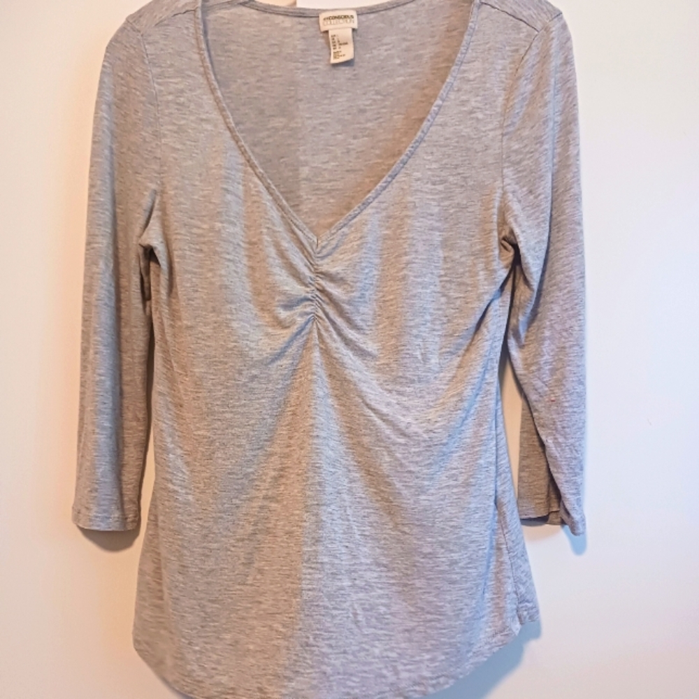 H&M Conscious Collection Size Large 3/4 sleeve top.